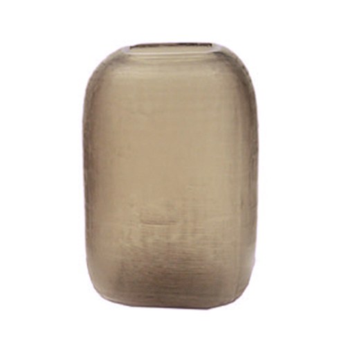 德國Guaxs玻璃花器YAVA系列(煙燻灰、高29公分)