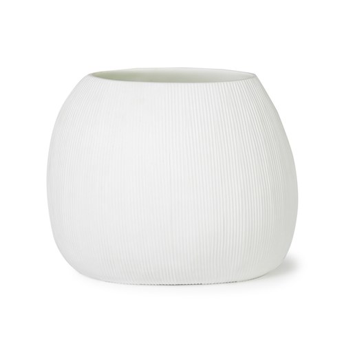 德國Guaxs玻璃花器CLEMENTE系列(蛋白石、高20公分)