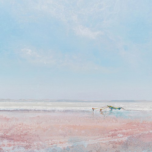 德國KARE 紅海光景藝術掛畫 (100x100公分)