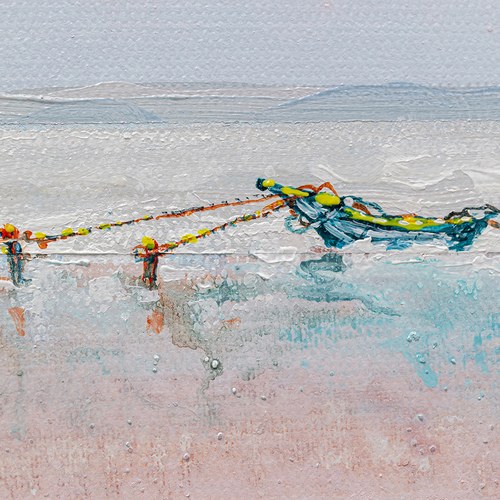 德國KARE 紅海光景藝術掛畫 (100x100公分)