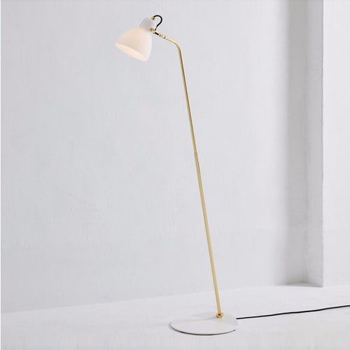 LAITO OPAL 玻光 F｜立燈 (霧白玻/流沙金)