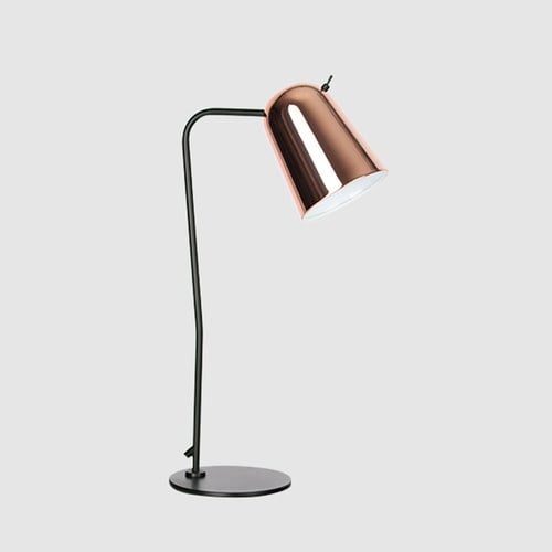 DOBI 多比｜桌燈 (亮紅銅/霧黑)