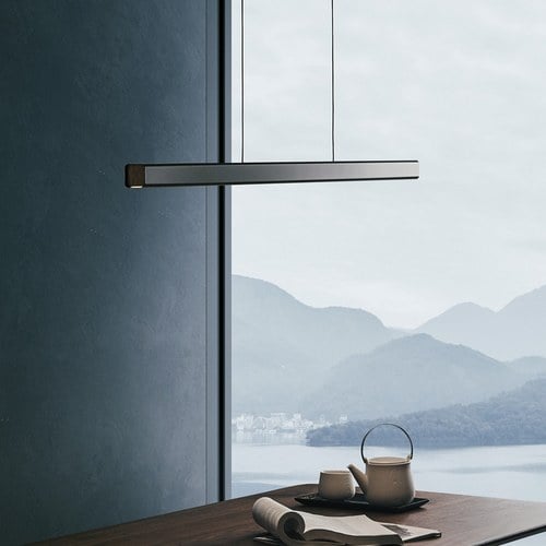 MUMU P120 目木｜吊燈 (霧黑/胡桃木)