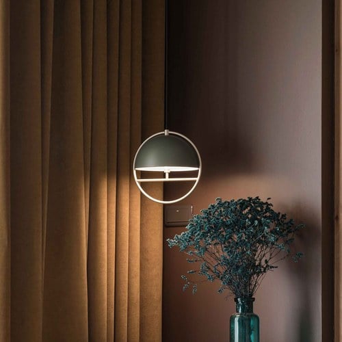 HUAN S 圜｜吊燈 (橄欖綠/流沙金)