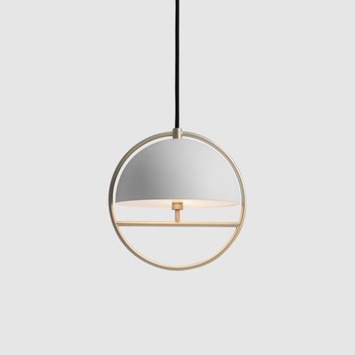 HUAN S 圜｜吊燈 (霧白/流沙金)