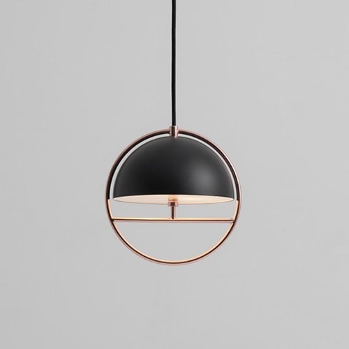 HUAN S 圜｜吊燈 (霧黑/紅銅)