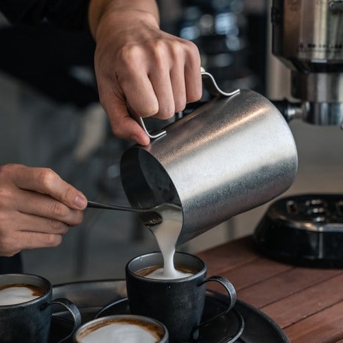 日本Aoyoshi 咖啡日常牛奶壺 (黑、900毫升)