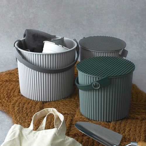 日本 八幡化成 北歐收納椅凳 (S號、容量 4 公升)