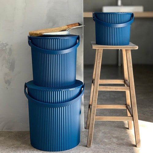 日本 八幡化成 北歐收納椅凳 (M號、容量 8 公升)