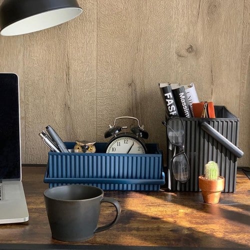 日本 八幡化成 貨櫃收納箱 (M號、長 14.2 公分)