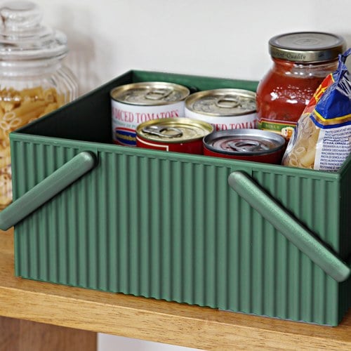 日本 八幡化成 貨櫃收納箱 (L號、長 26.8 公分)