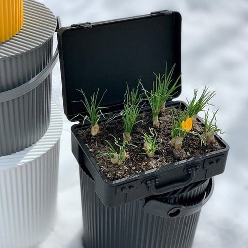 日本 八幡化成 復古行李收納箱 (S號、長 23.5 公分)