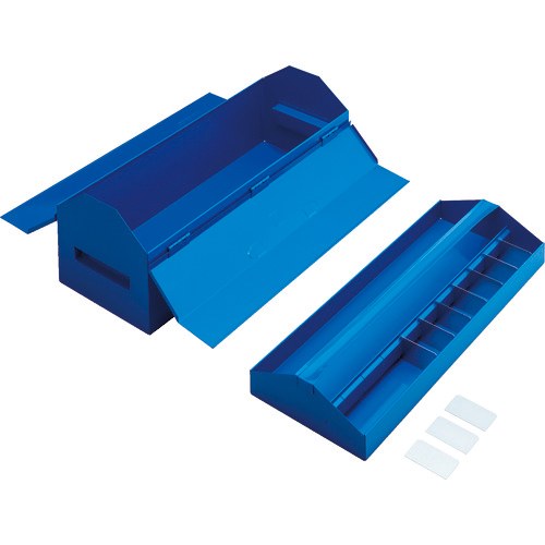 日本TRUSCO 專業型雙門工具箱 (藍、20公分)