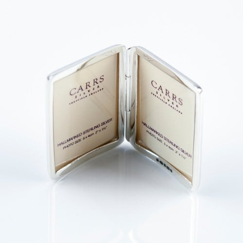 英國Carrs銀器 經典書本型相框