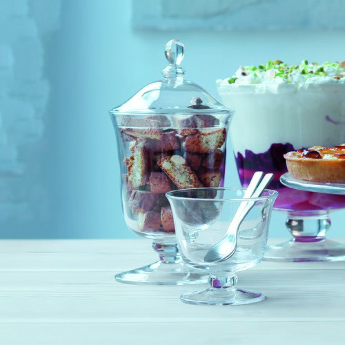 英國LSA 晶透玻璃派對點心杯 (高25公分)