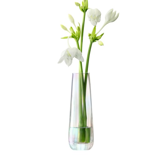 英國LSA 貝殼絢彩水滴弧底花器