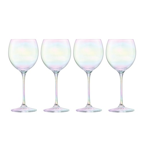 英國LSA Polka炫彩酒杯4入組(400毫升)