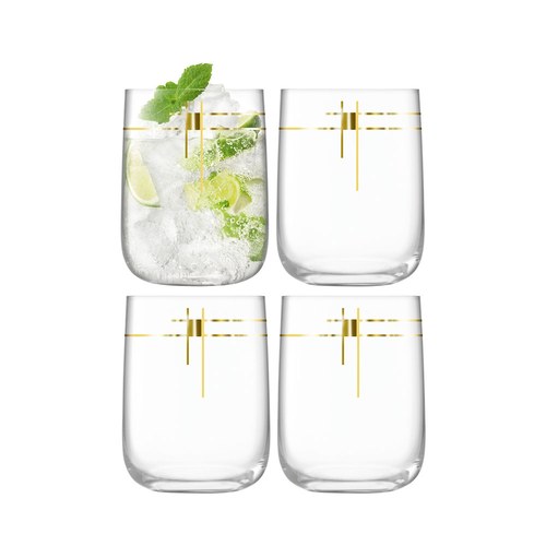 英國LSA 金樽系列水杯4入組(625毫升)-CT10