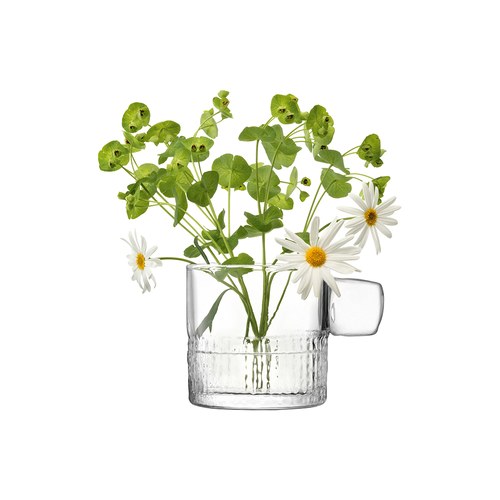 英國LSA 把手系列玻璃燭台 (透明)-HN01