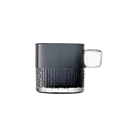 英國LSA 把手系列玻璃燭台 (岩灰)-HN05