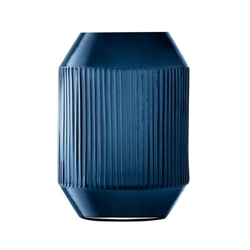 英國LSA 寶石羅馬柱花器 (藍寶石、高26公分)-RT11