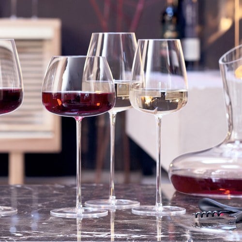 英國LSA 高雅線條球型酒杯2入組 (590毫升)-WU03