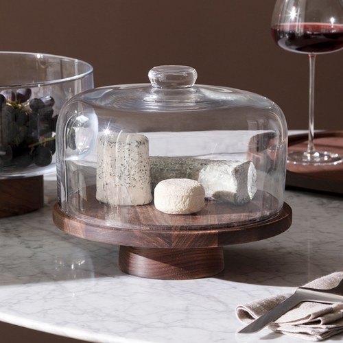英國LSA 榛果木點心玻璃盅 (高22公分)-CJ08