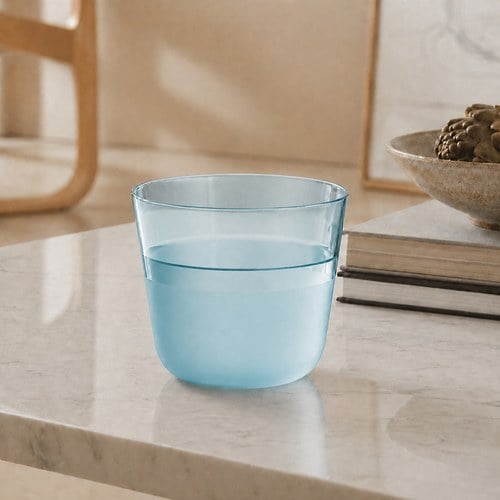 英國LSA 對比玻璃杯2入組 (天空、260毫升)-AC12