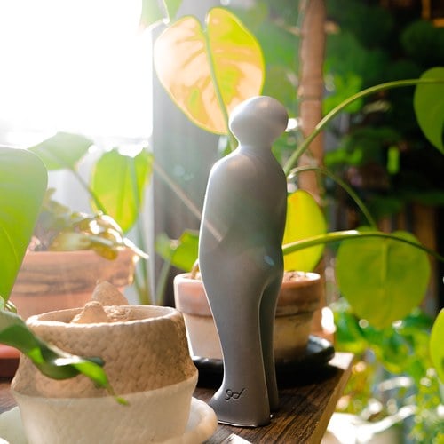 比利時Gardeco藝術擺飾 經典觀賞者 (墨灰、高23公分)