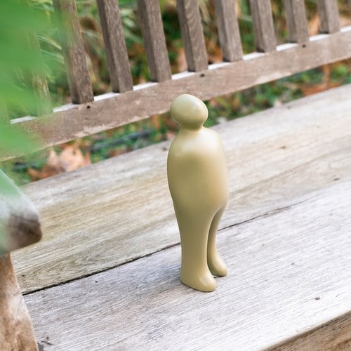 比利時Gardeco藝術擺飾 經典觀賞者 (茶綠、高23公分)