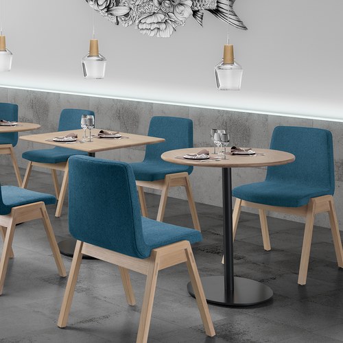 葡萄牙WEWOOD BISTRO方形簡約咖啡桌 (橡木)