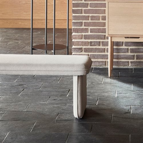 丹麥Hubsch 布列派皮長凳