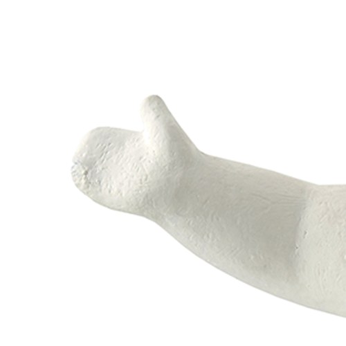 丹麥Lene Bjerre 相撲力士雕塑擺飾 (白、接納)