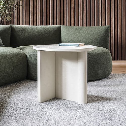 丹麥 Natadora Pivot T字邊桌(石灰色)