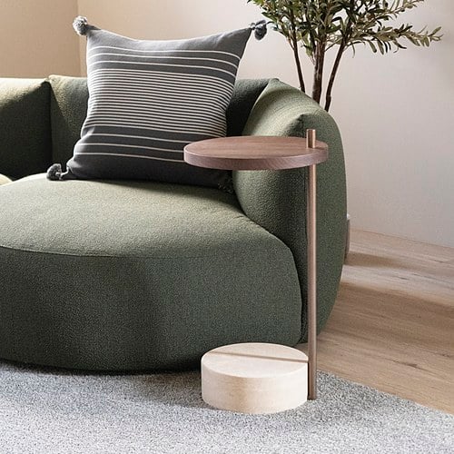 丹麥 Natadora Society厚石底邊桌(胡桃木)