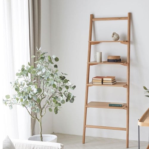 丹麥Tolv 北歐風靠牆梯 (橡木)