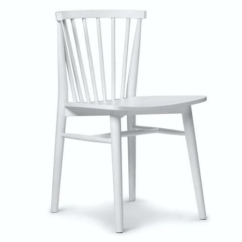 丹麥Tolv Requin 鏤空椅背單椅 (白)