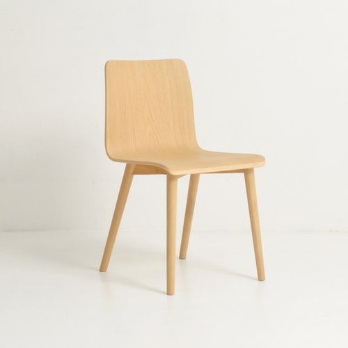 丹麥Tolv Tami 簡約L型單椅 (橡木)