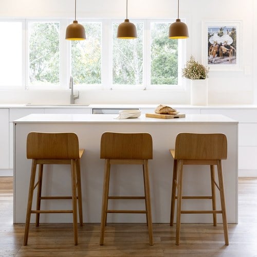 丹麥Tolv Tami 簡約L型高腳吧台椅 (橡木)