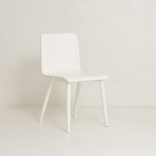 丹麥Tolv 簡約L型單椅 (白)