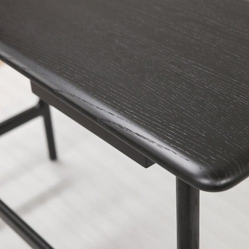 丹麥Tolv Author北歐寧靜書桌 (黑、長100公分)