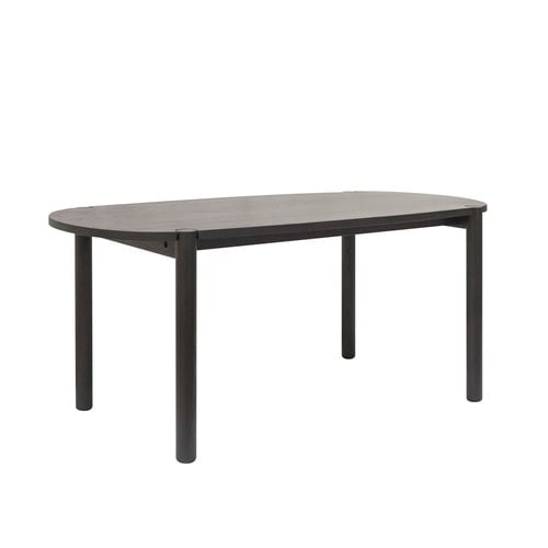 丹麥Tolv Cove橢圓型膠囊餐桌 (黑)