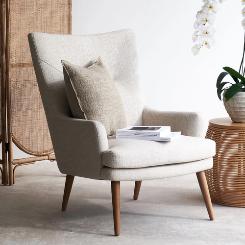 丹麥Tolv 一字縫線單人沙發 (灰)