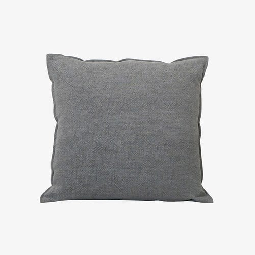 丹麥Tolv 棉麻抱枕 (50x50、鐵灰)