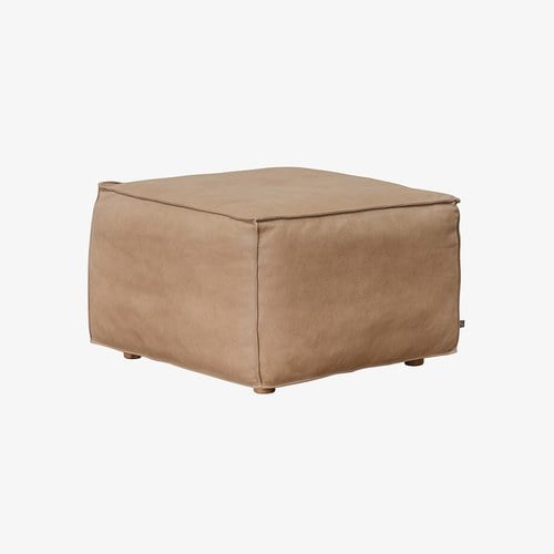 丹麥Tolv 假日沙發豆腐凳 (奶茶色)