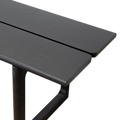 丹麥Tolv Hover設計師輪廓長凳(黑色/170公分)