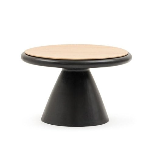 丹麥Tolv RAMEL沙漏茶几 (黑混凝土)