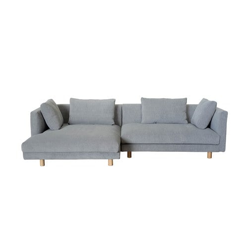 丹麥Tolv Sequel 簡約永恆左向L型沙發 (深麻灰、280公分)