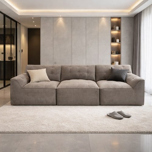 丹麥Tolv Muse繆思沙發 (橄欖綠貓抓布)