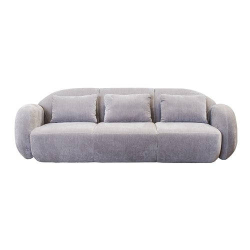 夏馬Shiamal Home 圓舞曲3人沙發 (迷霧灰)